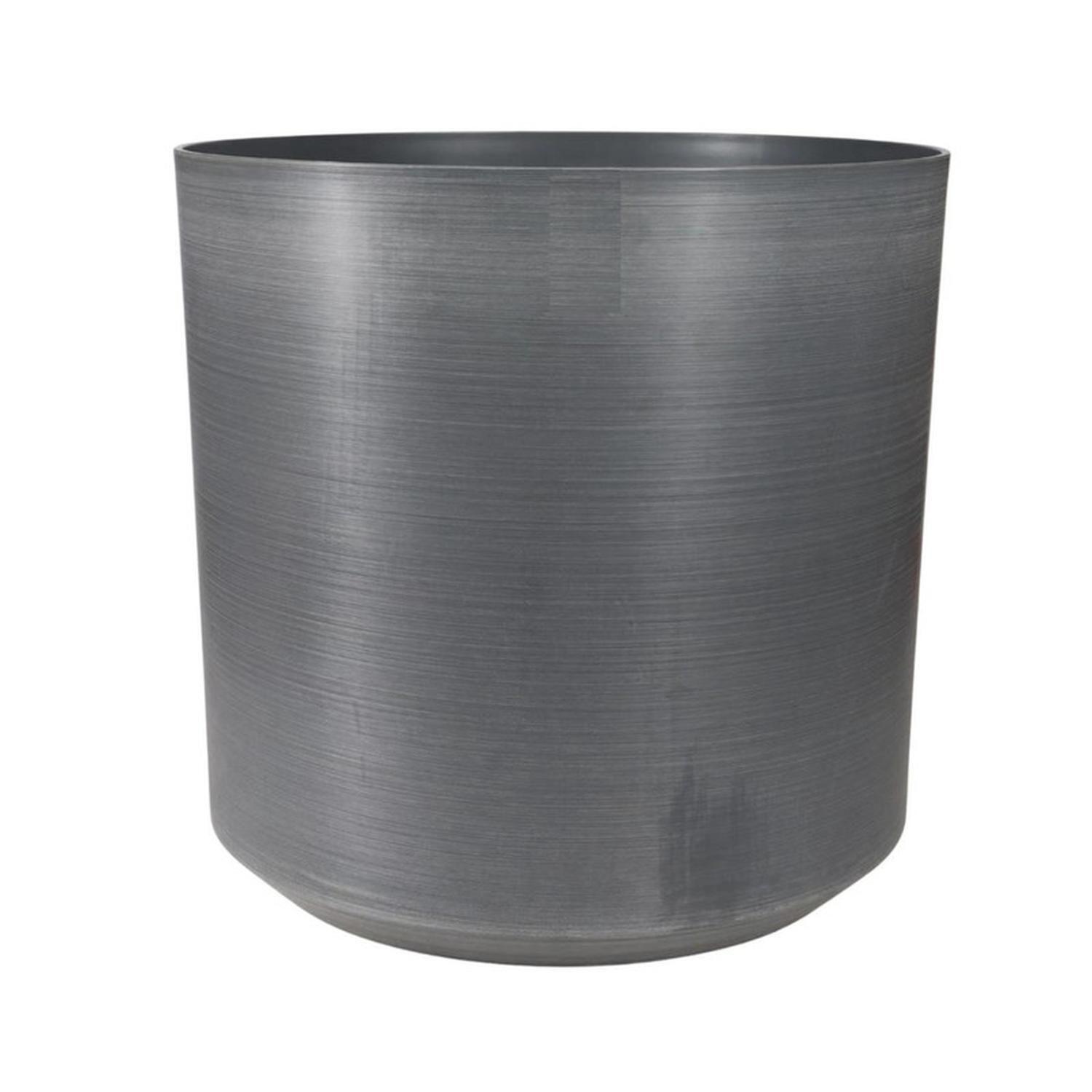 Macetero Grande Plastico Resistente Simil Piedra 43X43X43Cm-4