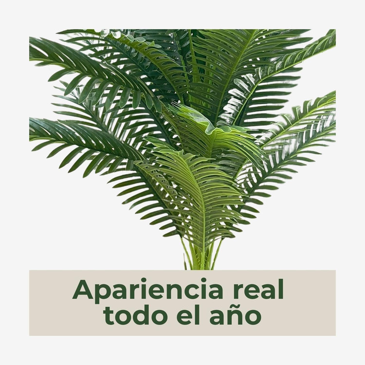 Planta Artificial Palmera Areca Decorativa 130 cm-4