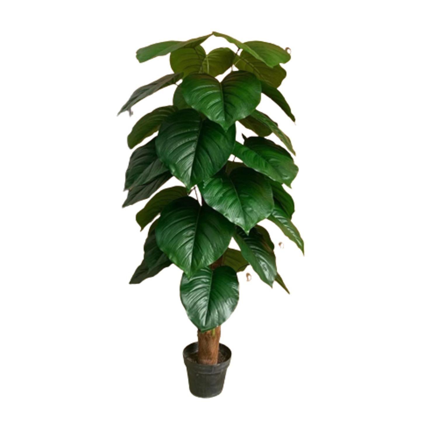 Planta Artificial Tipo Banano. Altura: 120Cm-0