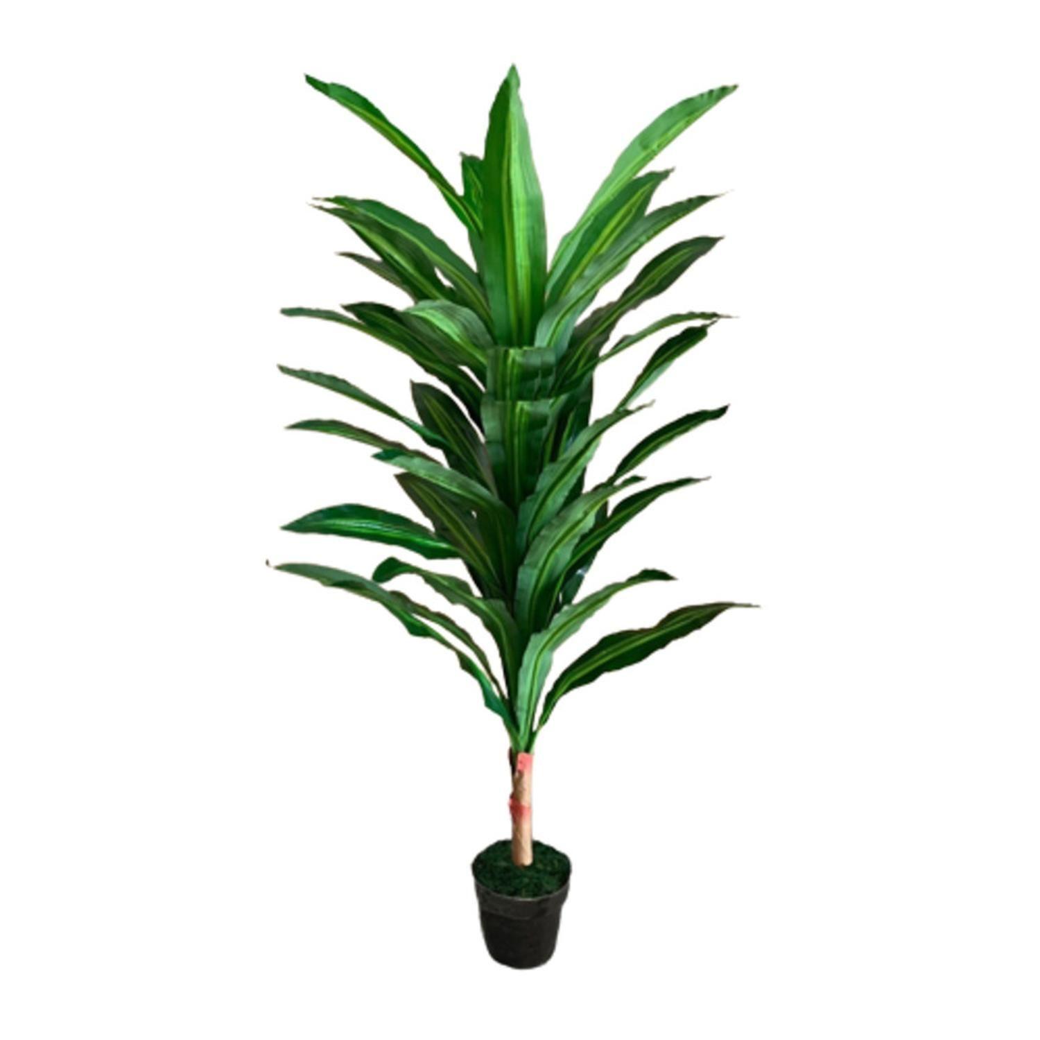 Planta Artificial Tipo Yuca. Altura: 90Cm-0