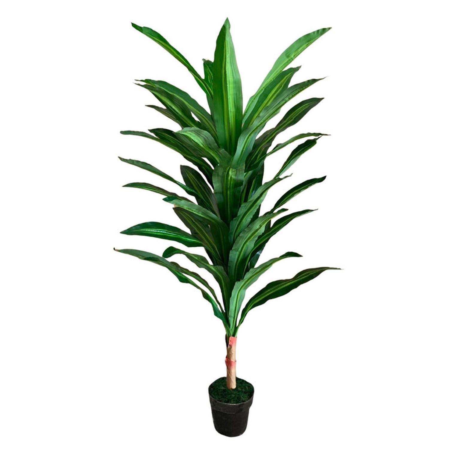Planta Artificial Tipo Yuca. Altura: 90Cm-0