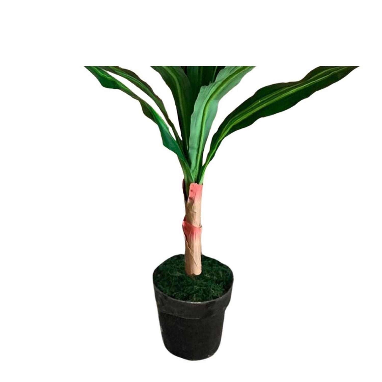 Planta Artificial Tipo Yuca. Altura: 90Cm-1