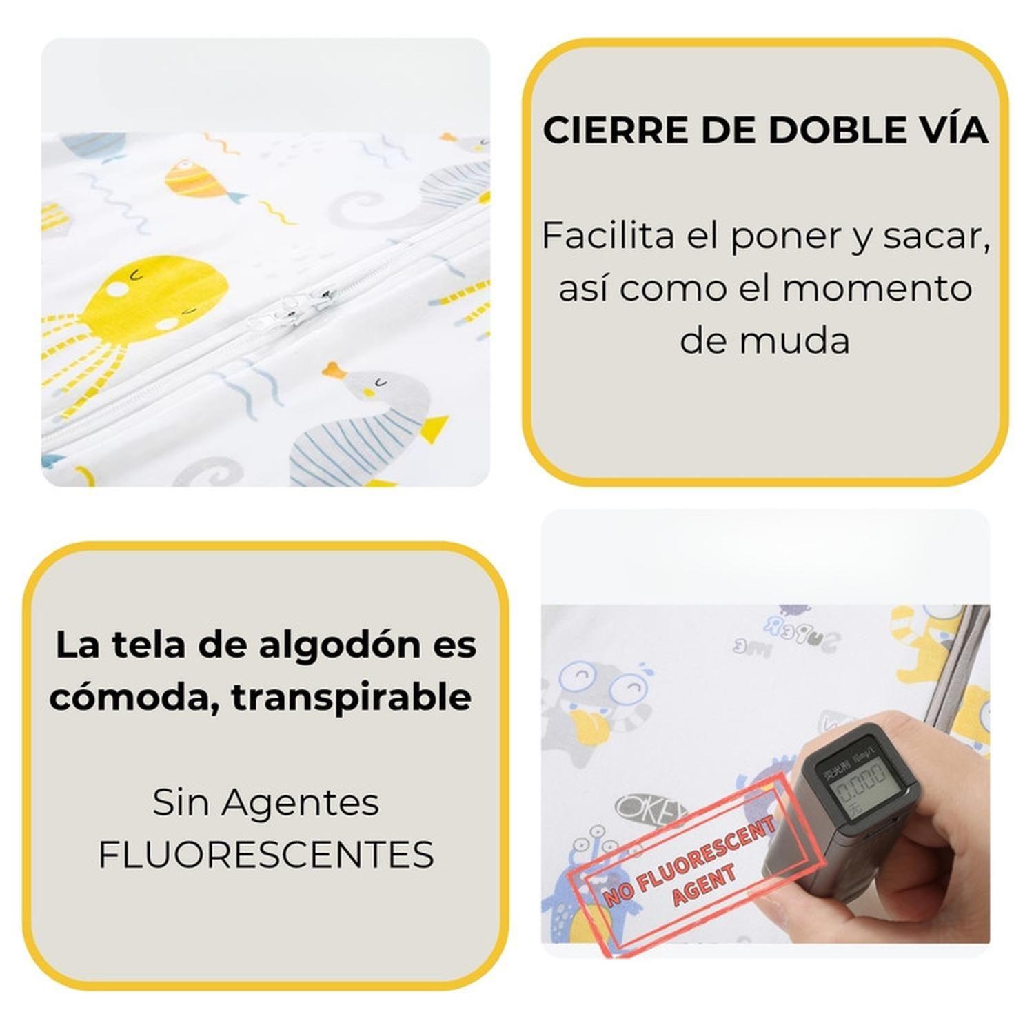 Saquito De Dormir Bebe Pijama Algodon Tog 1.0 Espacio-2