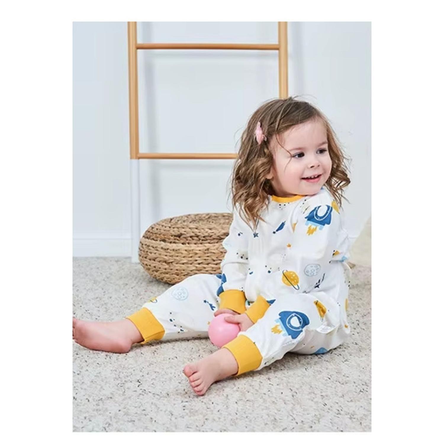 Saquito De Dormir Bebe Pijama Algodon Tog 1.0 Espacio-3