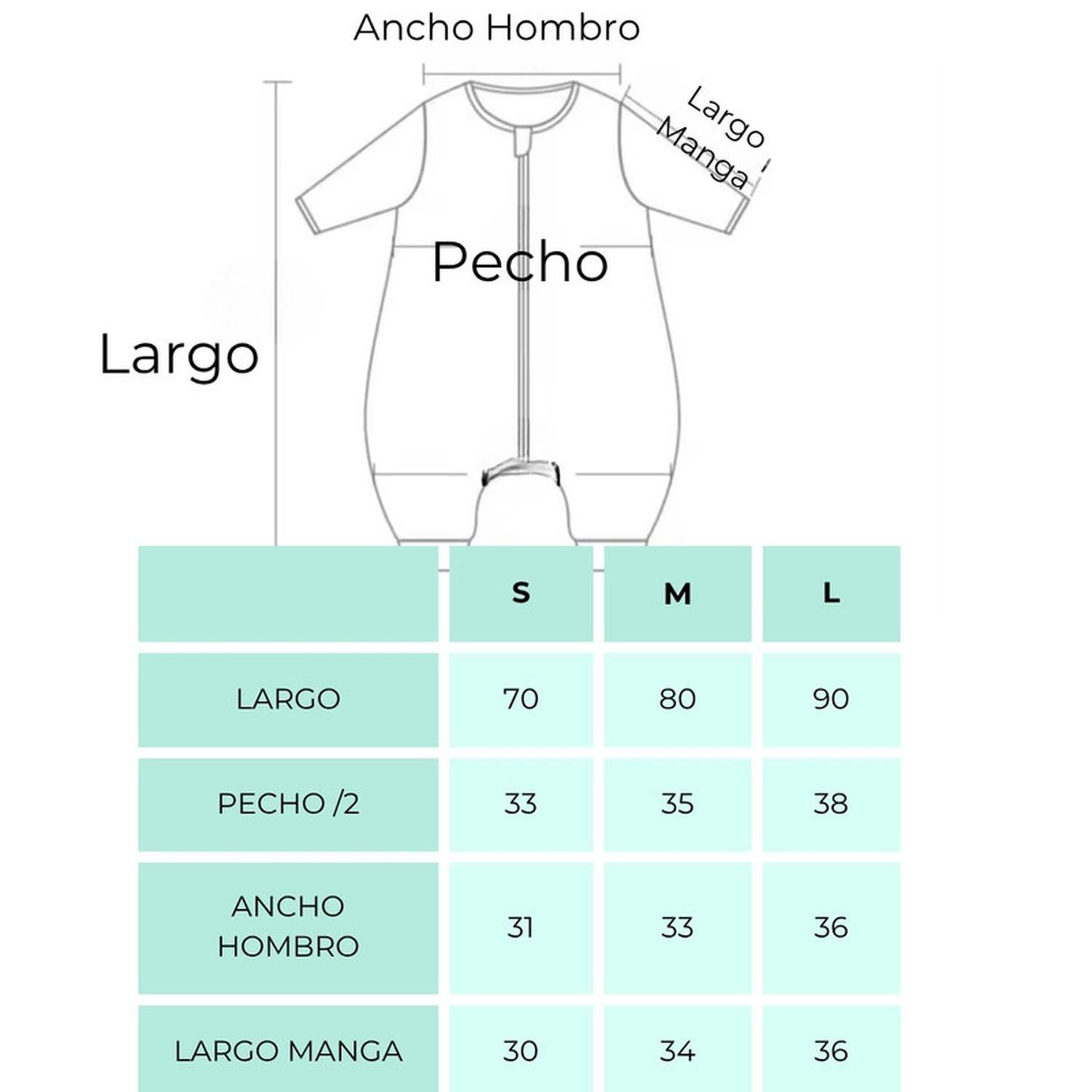 Saquito De Dormir Bebe Pijama Algodon Tog 1.0 Espacio-6