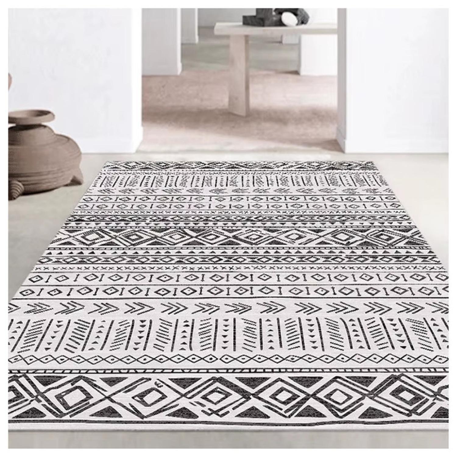 Alfombra Bajada Cama 60X100 Cm. Tapete Pamplona 3D-0
