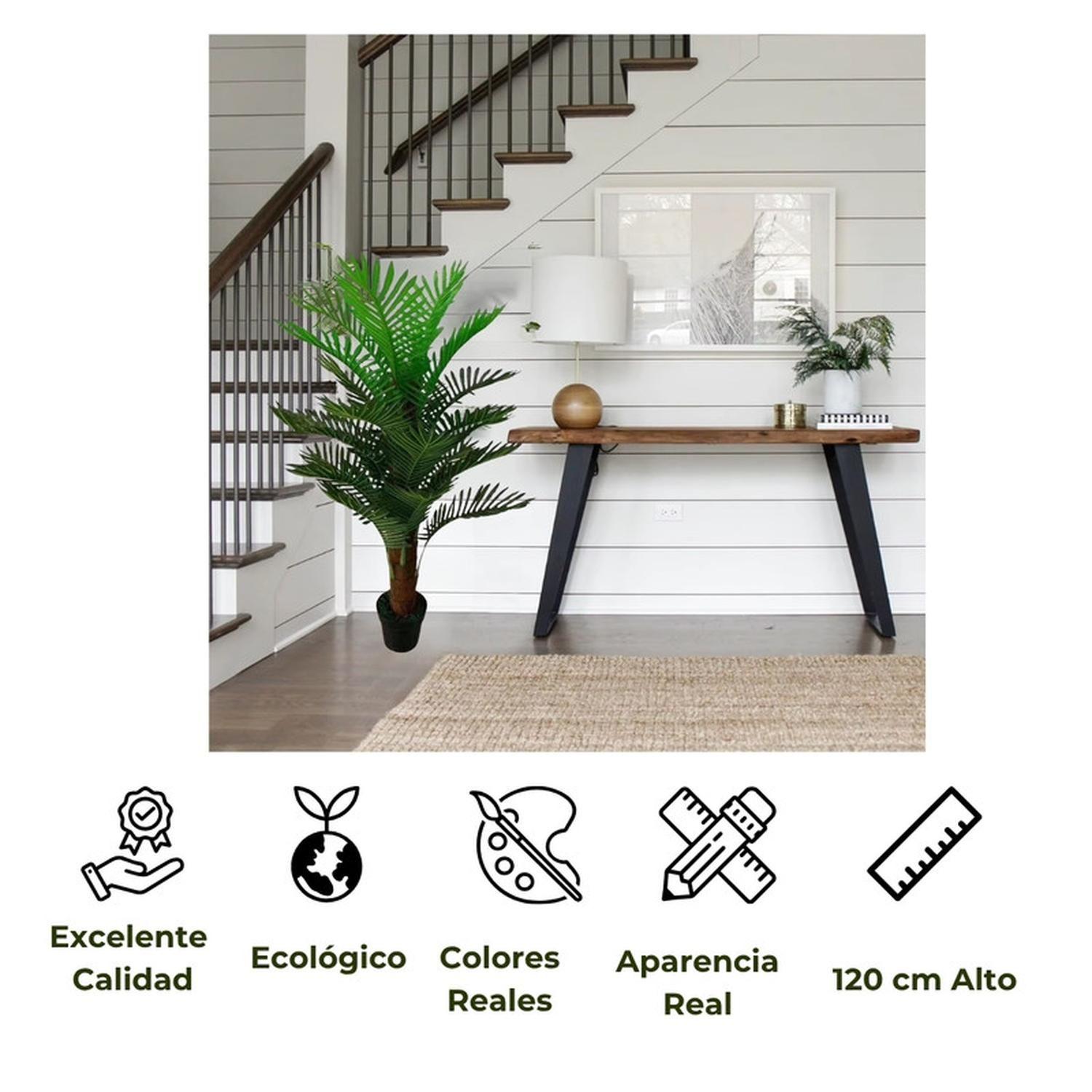 Planta Artificial. Altura: 120Cm. Tipo Palmera-3