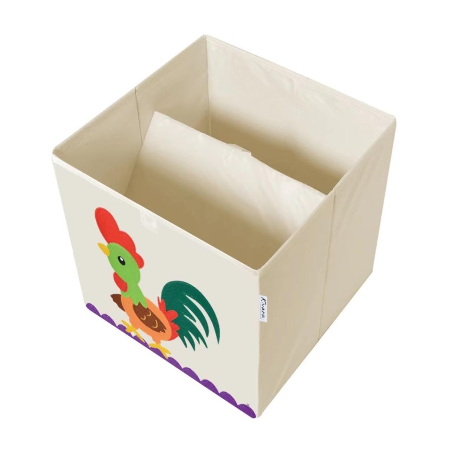 Caja Organizador Juguetes Ropa Infantil Kivara Gallo-3