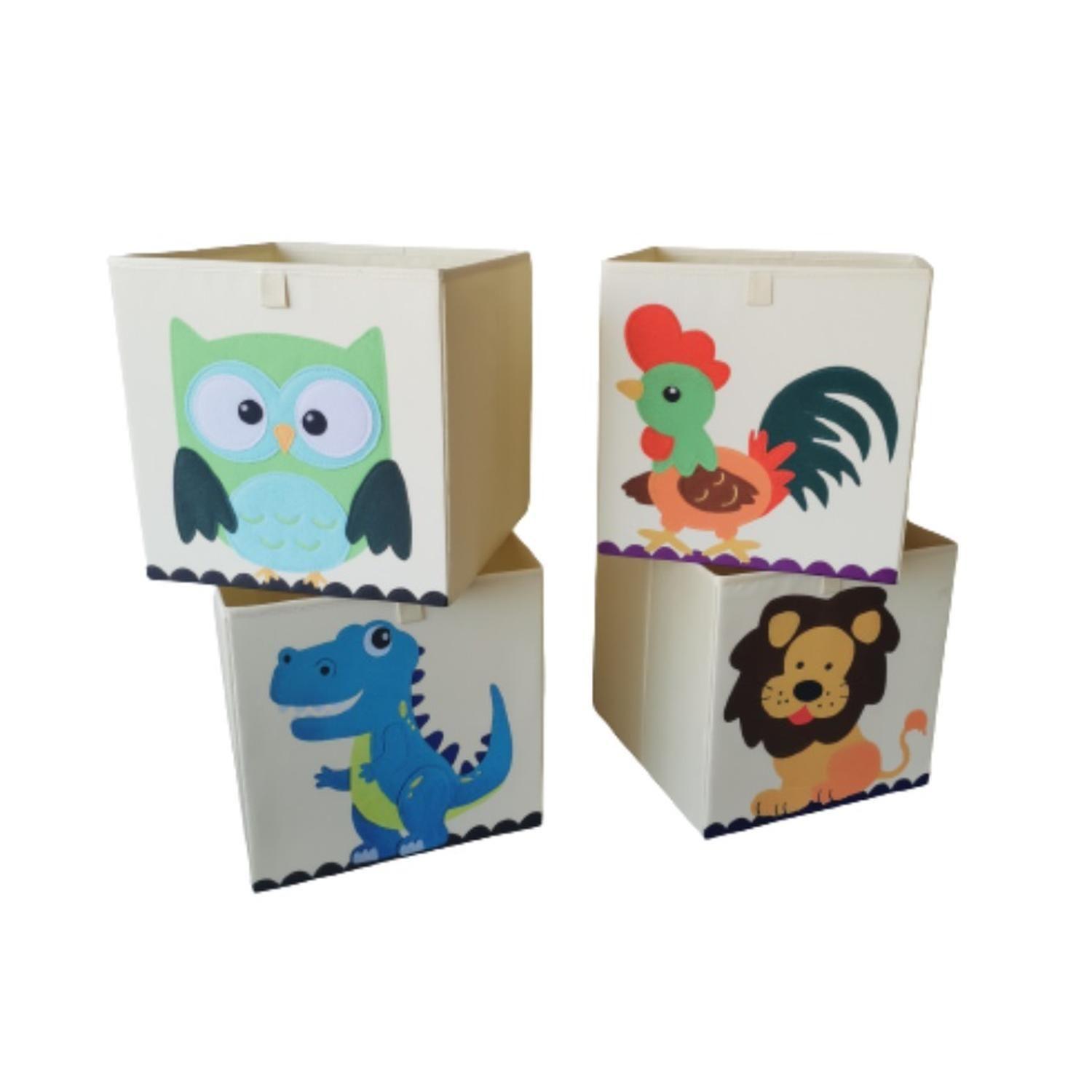 Caja Organizador Juguetes Ropa Infantil Kivara Gallo-5