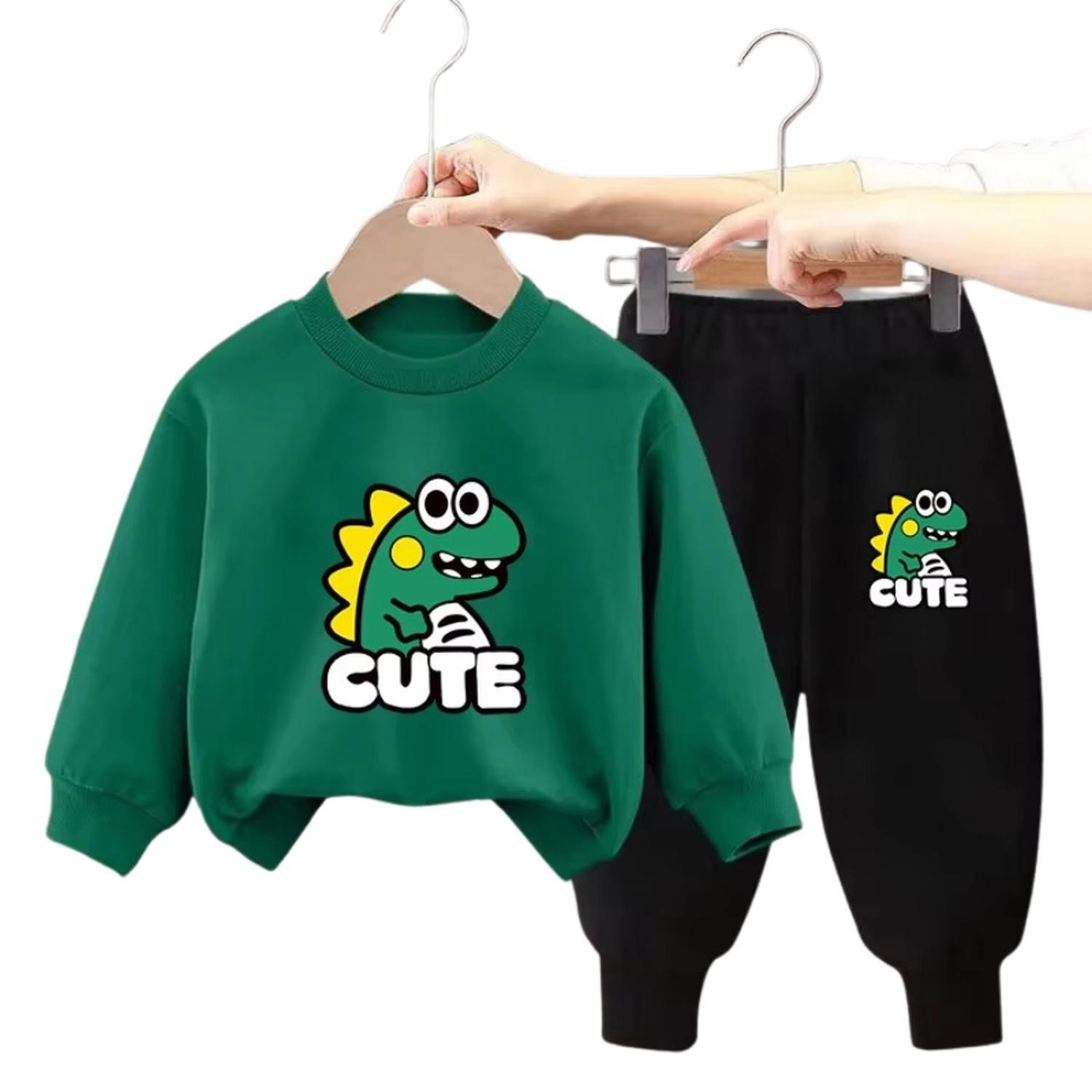 Buzo Niño Infantil Algodon Poleron Pantalon Dino-0