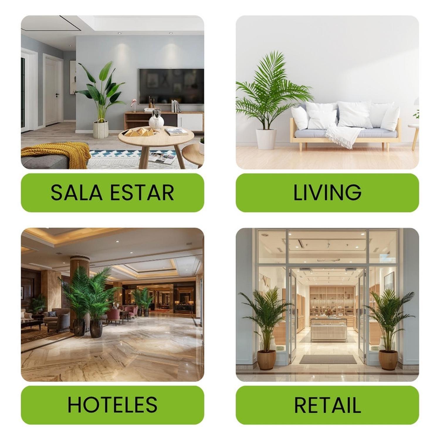 Planta Artificial Interior Palmera 160 cm + Macetero-6