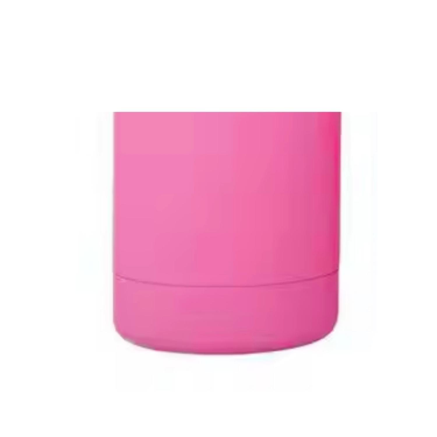 Botella Agua Acero Inoxidable 750 ML. Rosa Acabado Suave-2