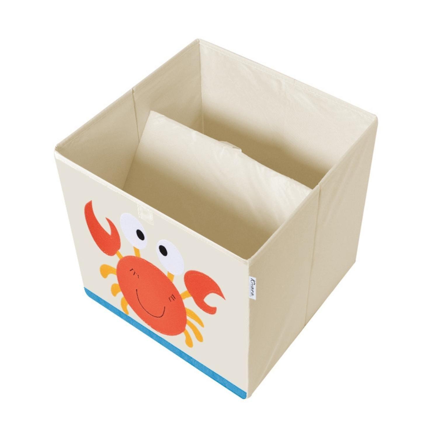 Caja Organizador Juguetes Ropa Infantil Kivara Cangrejo-2