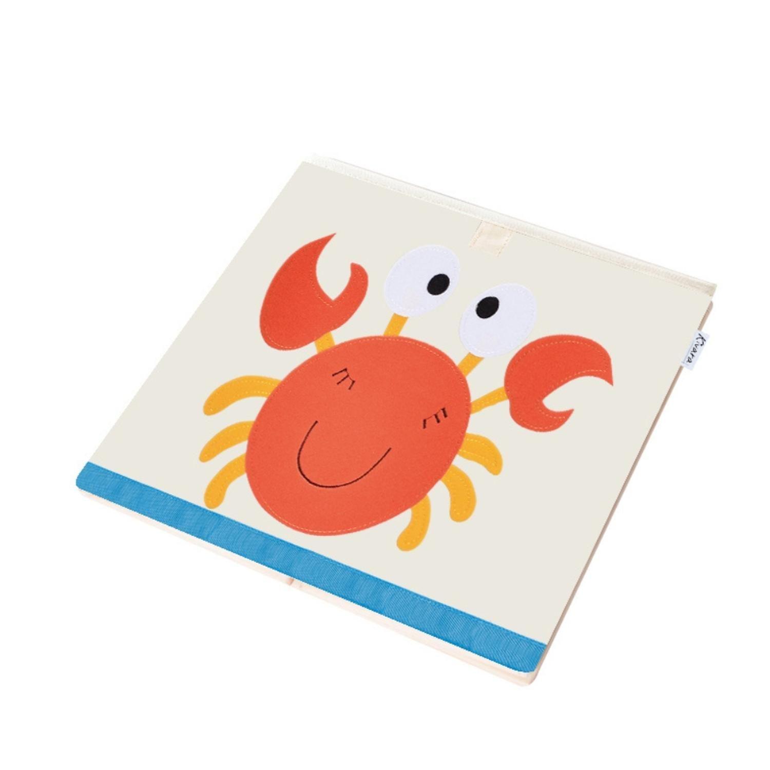Caja Organizador Juguetes Ropa Infantil Kivara Cangrejo-3