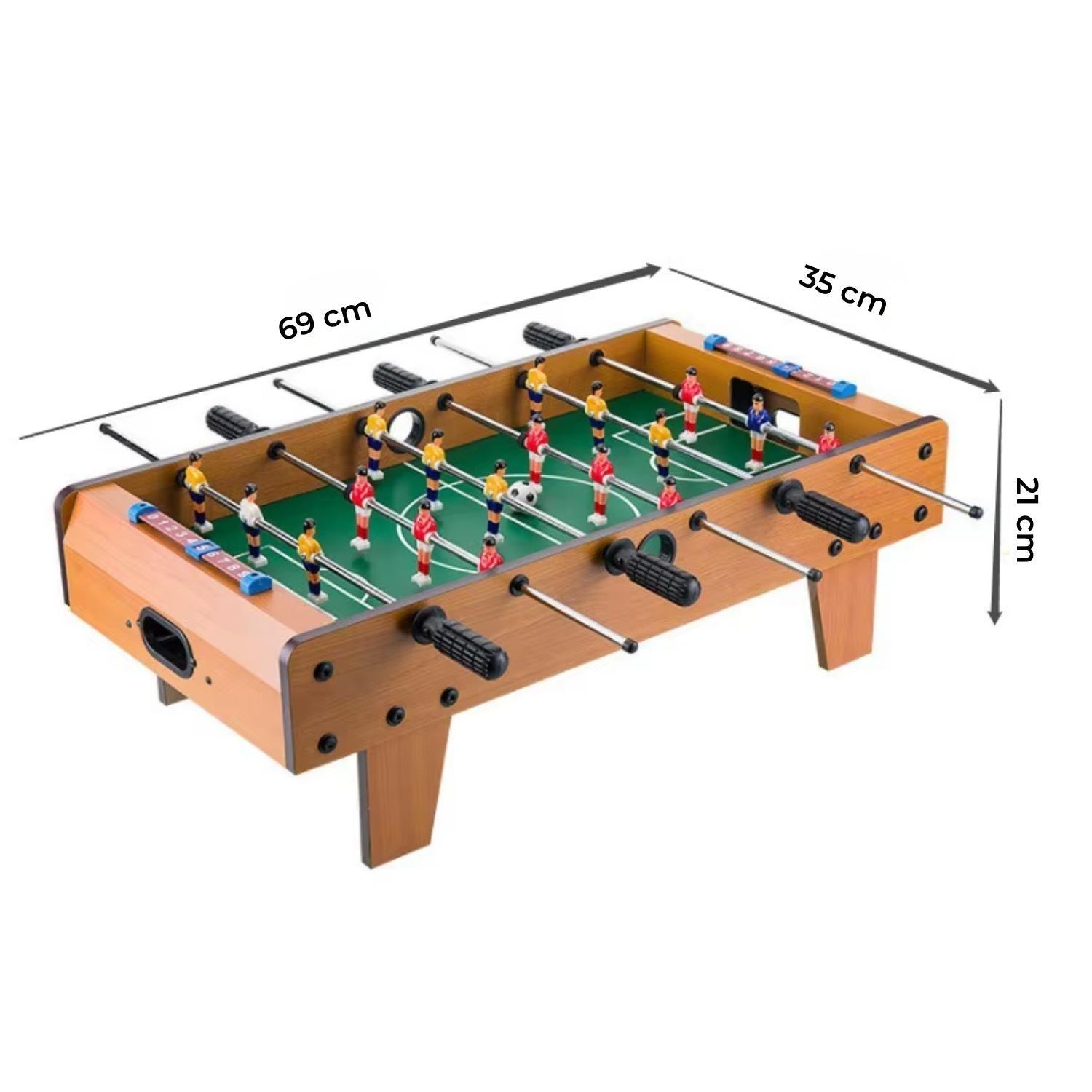 Taca Taca Madera Niños. Mini Mesa De Futbol. 49X21X15 Cm.-9