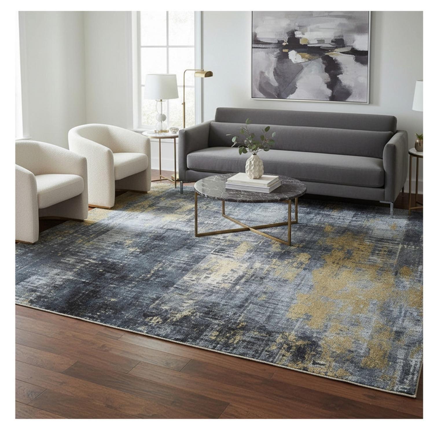 Alfombra Living Sala Estar 120x160 cm Usini-2