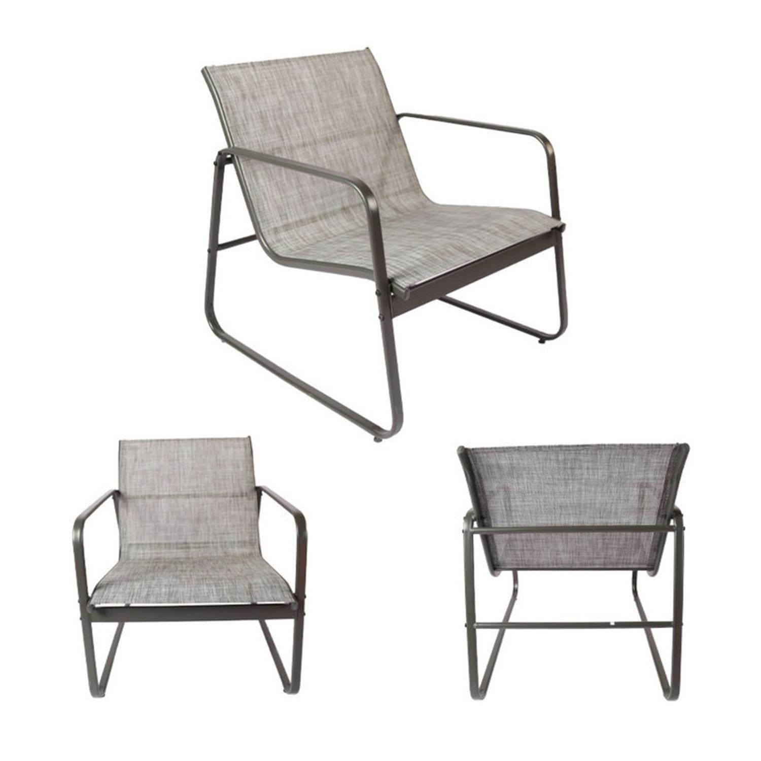 Juego De Terraza Living Malla Saint Andrew 4 Piezas Exterior-6