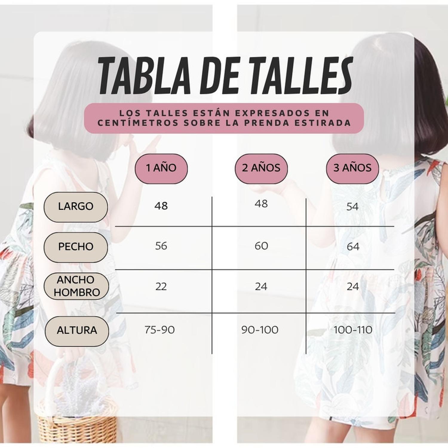 Vestido Niña Sin Mangas Algodon Verano Estampado Frutillita-5