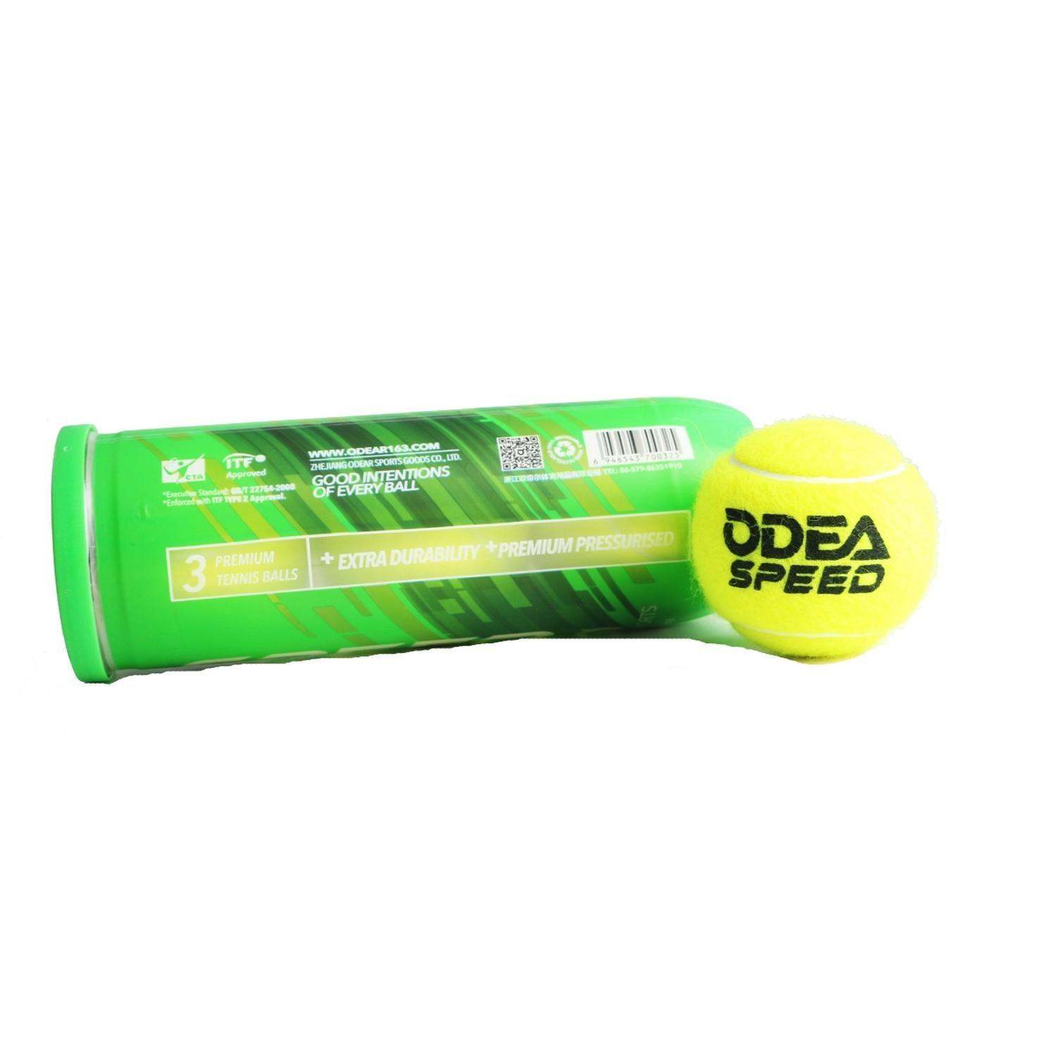 24 Tarros Pelotas De Tenis Odea Speed. 3 Pelotas X Tarro.-2