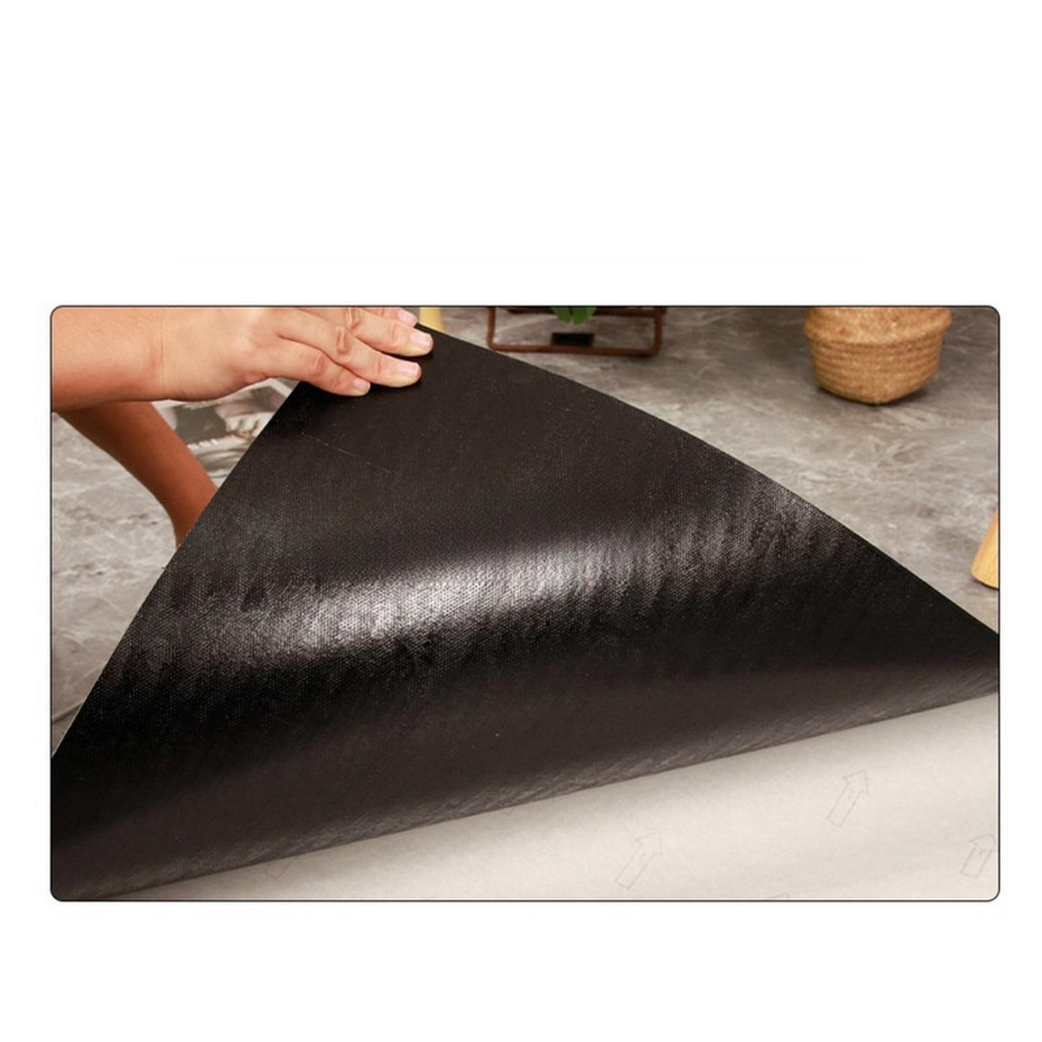 Piso Vinílico Símil Porcelanato 45,7x45,7 Gris Oscuro-6