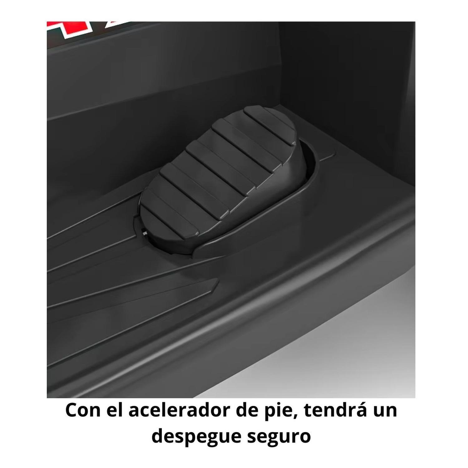 Moto Electrica Bateria Jeep Niño Luces Y Sonido 1166 Azul-3