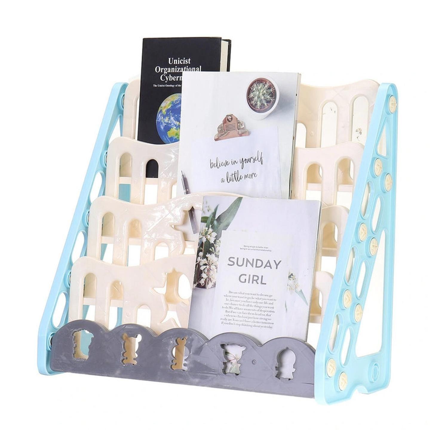 Biblioteca Infantil Estante Organizador Libros 4 Niveles-6