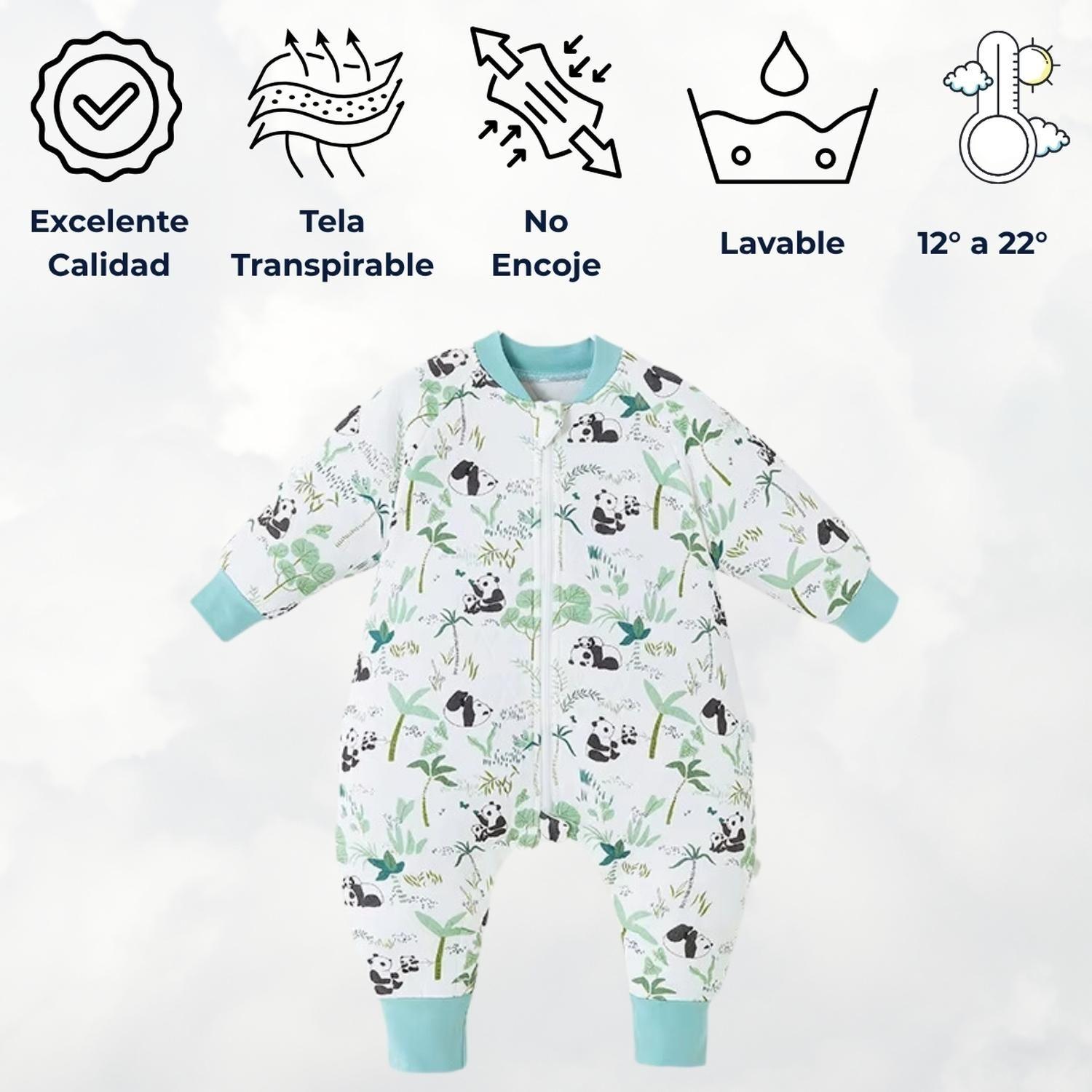 Saquito De Dormir Pijama Bebe Tog 1.5 Con Pie y Brazos-3