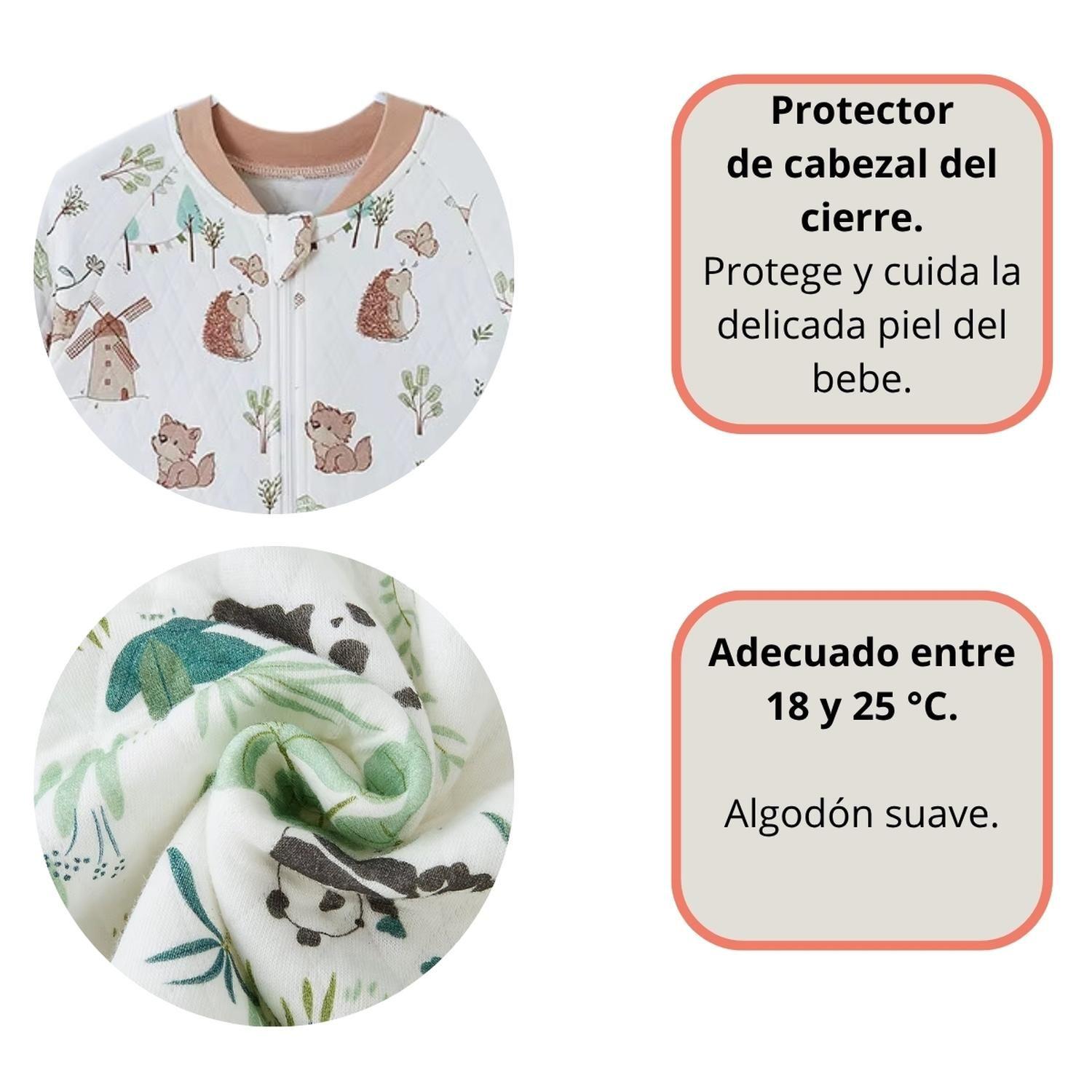 Saquito De Dormir Pijama Bebe Tog 1.5 Con Pie y Brazos-2