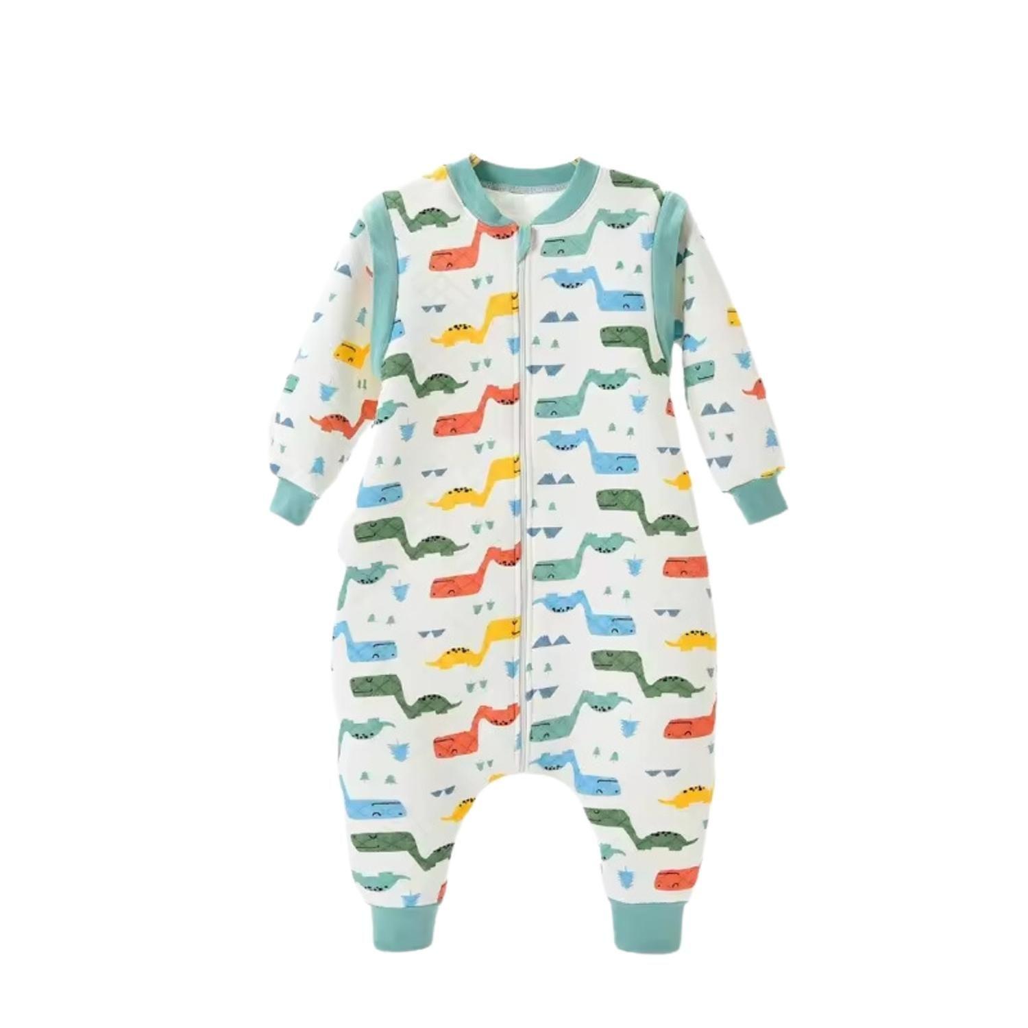 Saquito De Dormir Bebe Con Piecitos Tog 1,0 Diseño Dino-0