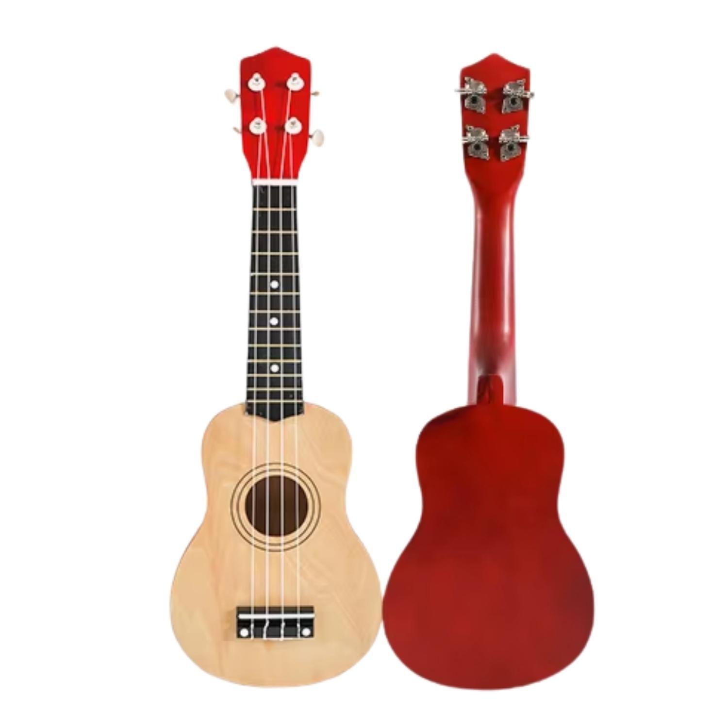 Ukelele 23". Incluye Funda. Color Madera-2