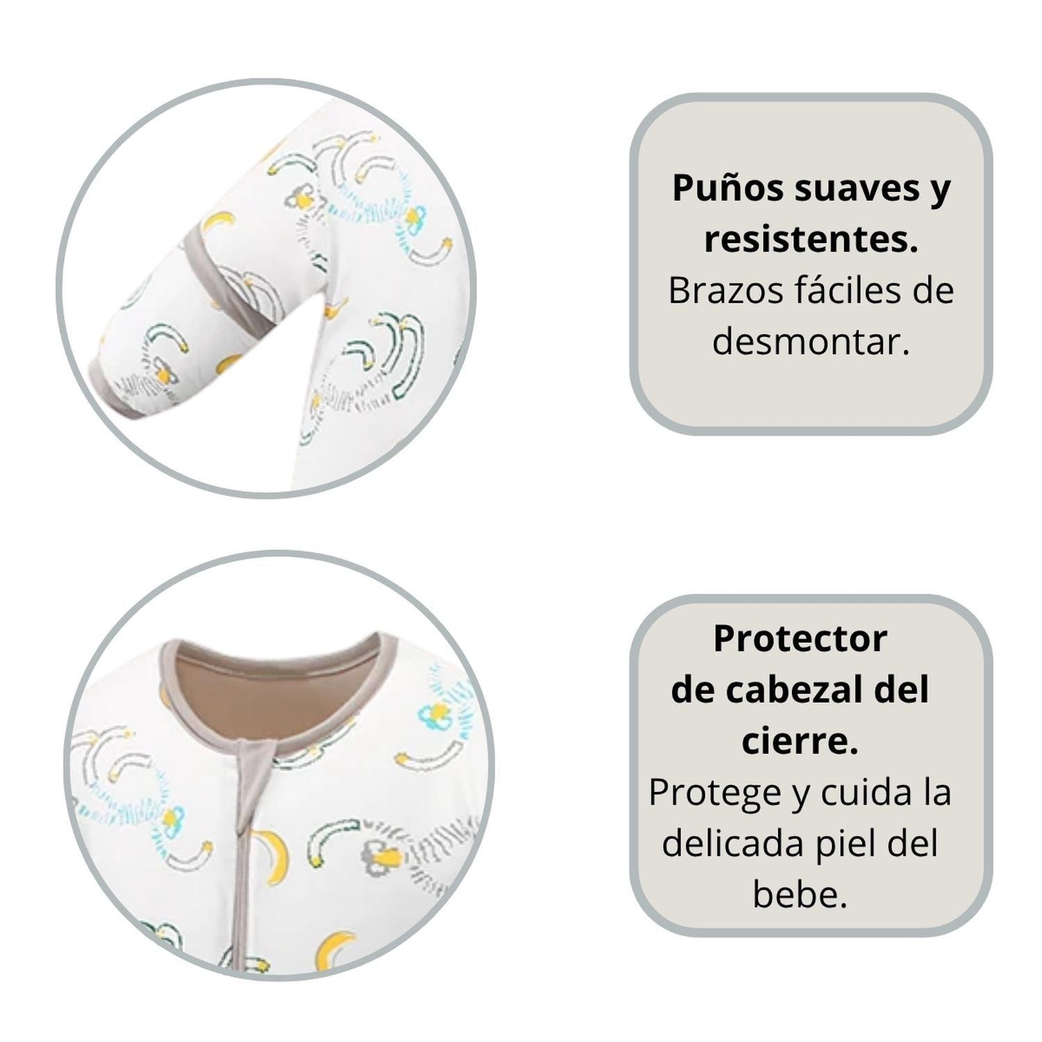 Saquito De Dormir Bebe Con Pie Tog 1.5 Pijama Saco Dormir-2