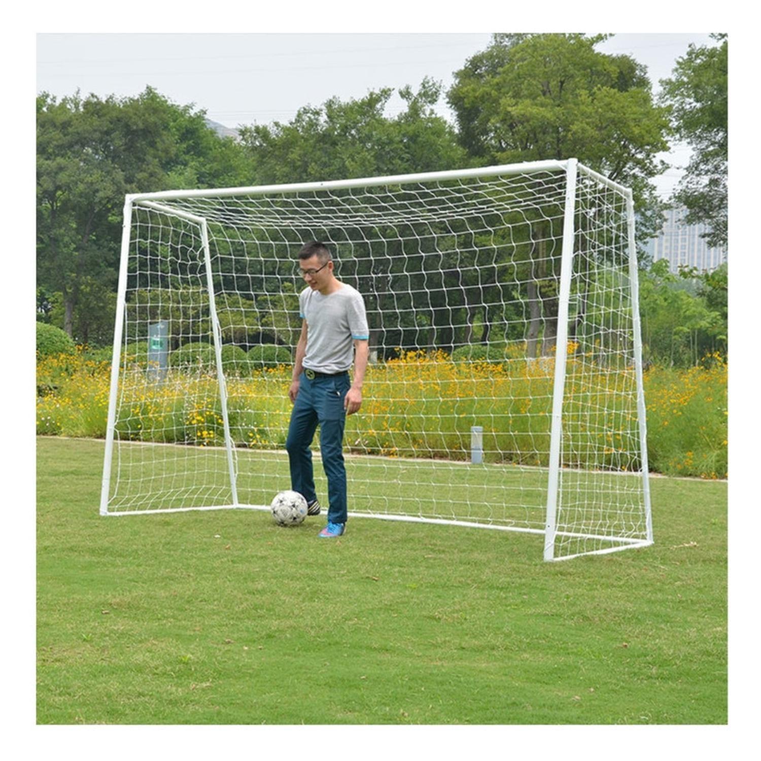 Arco De Futbol Metalico 300 X 200 + Red Desarmable-3