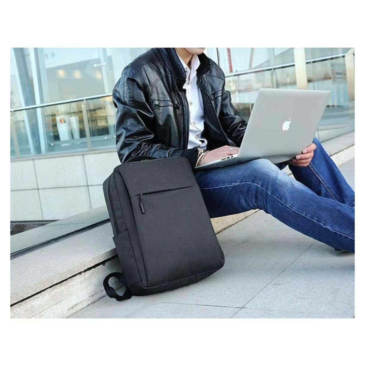 Mochila Notebook 15,6”. Notebook Multiuso. Negra-6