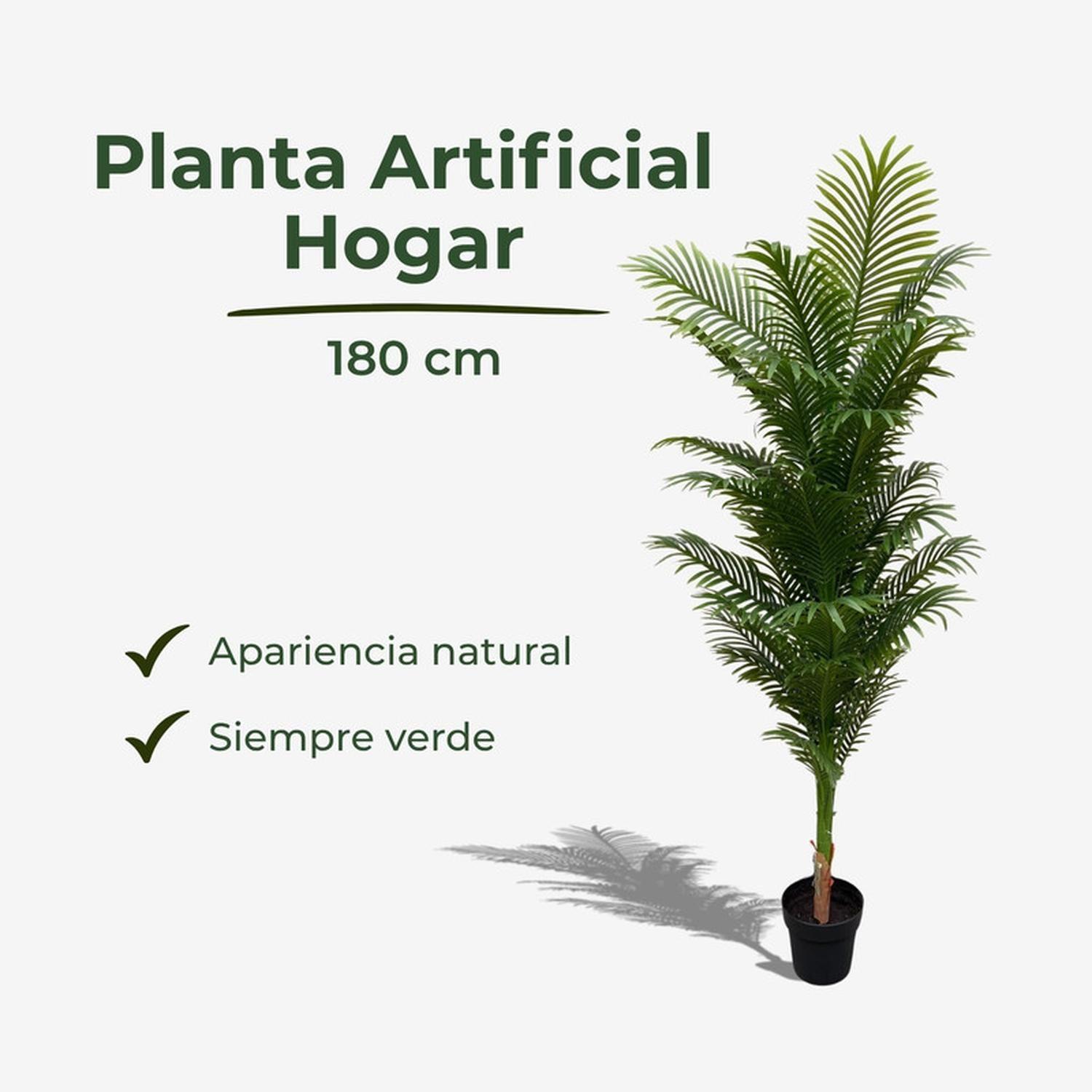 Planta Artificial Palmera Areca Alta 180 cm-2