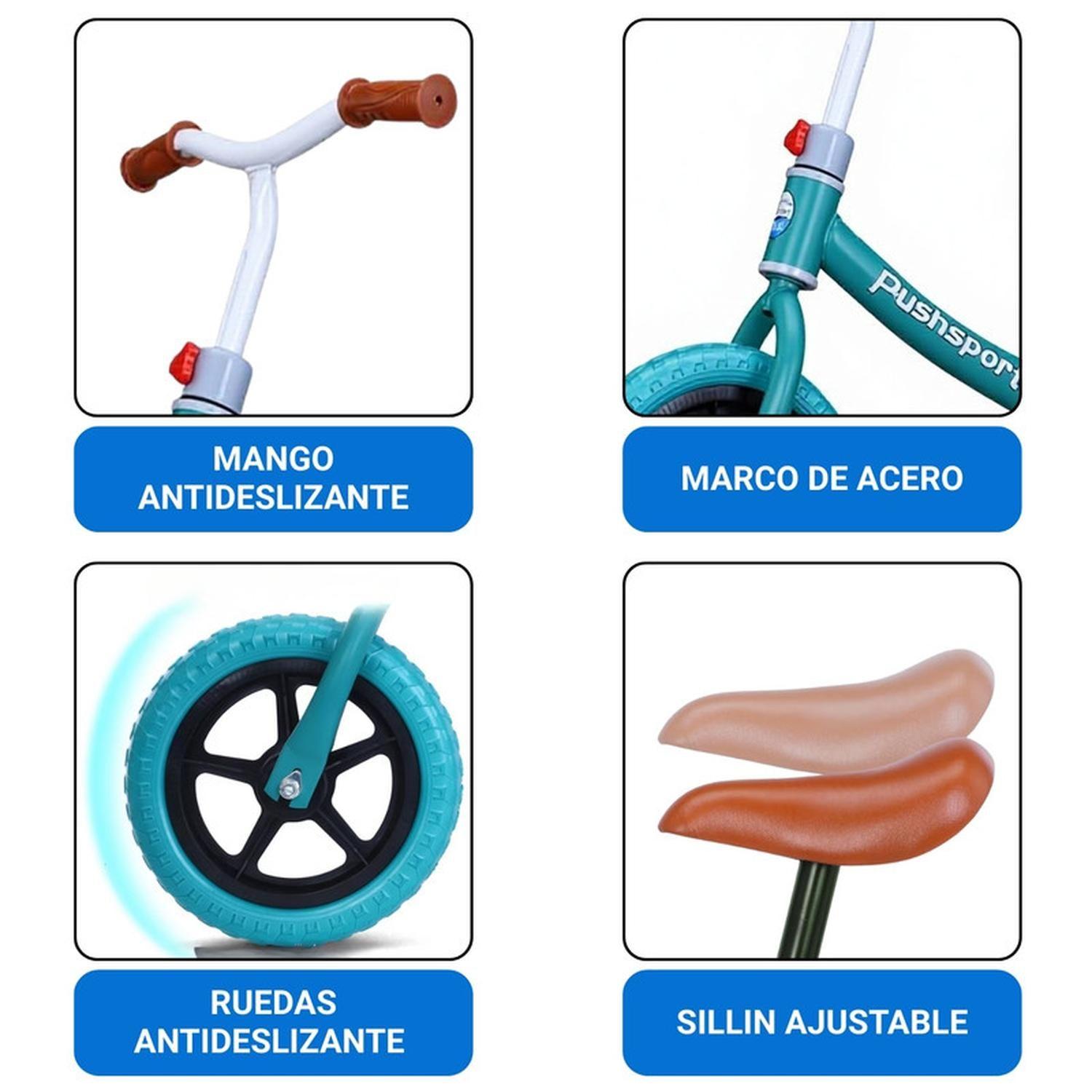 Bicicleta De Equilibrio Infantil Balance Bike 12"-3