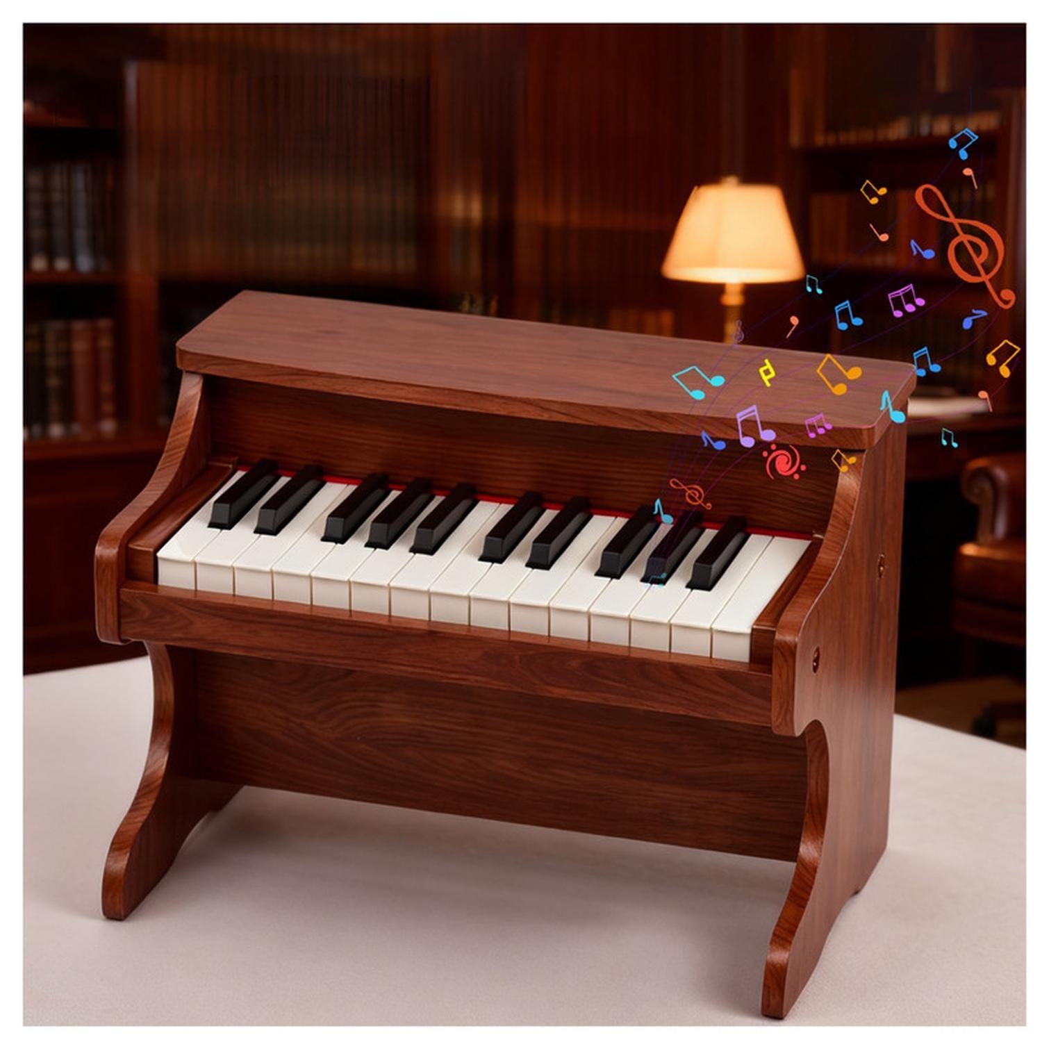 Piano Infantil Madera Juguete Musical 25 Teclas-7