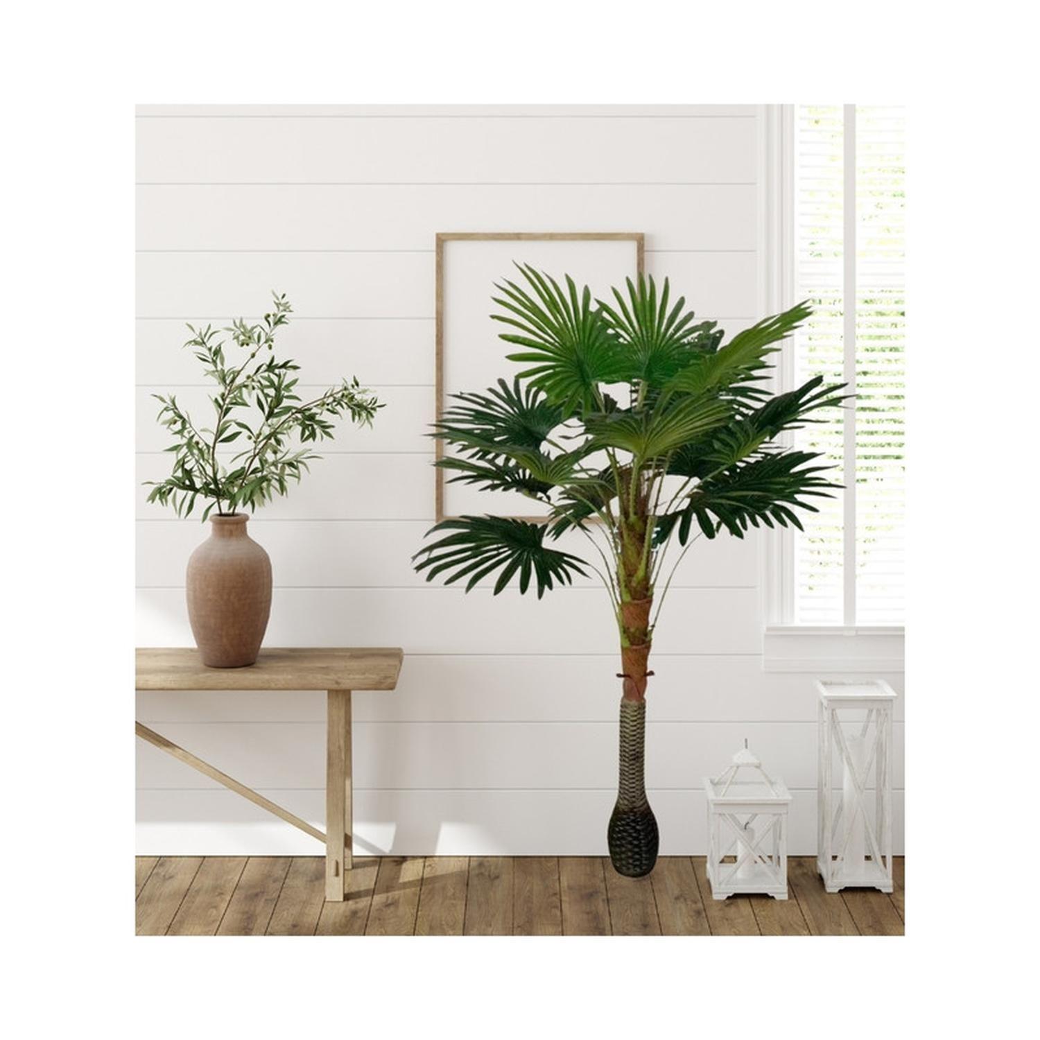 Planta Artificial Decorativa Palmera 140 Cm-2