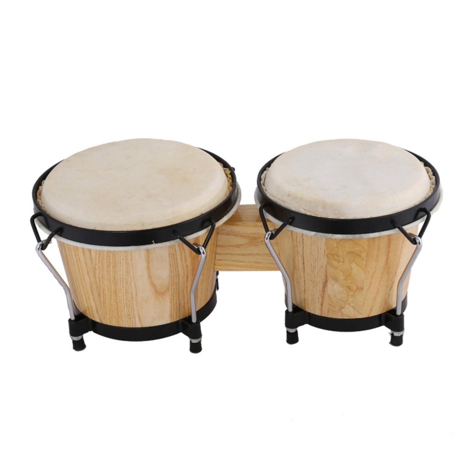Bongo 6" y 7". Percusion. Tambor.-0