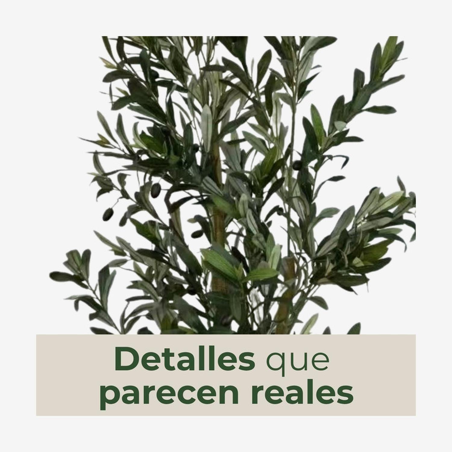 Planta Artificial Olivo Diseño Realista 160 cm-4