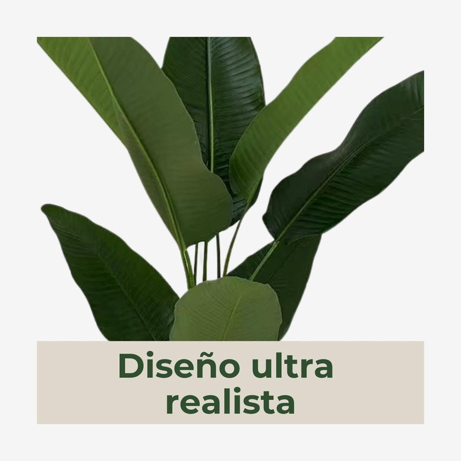 Planta Artificial Ave Del Paraíso Strelitzia 145 Cm-4