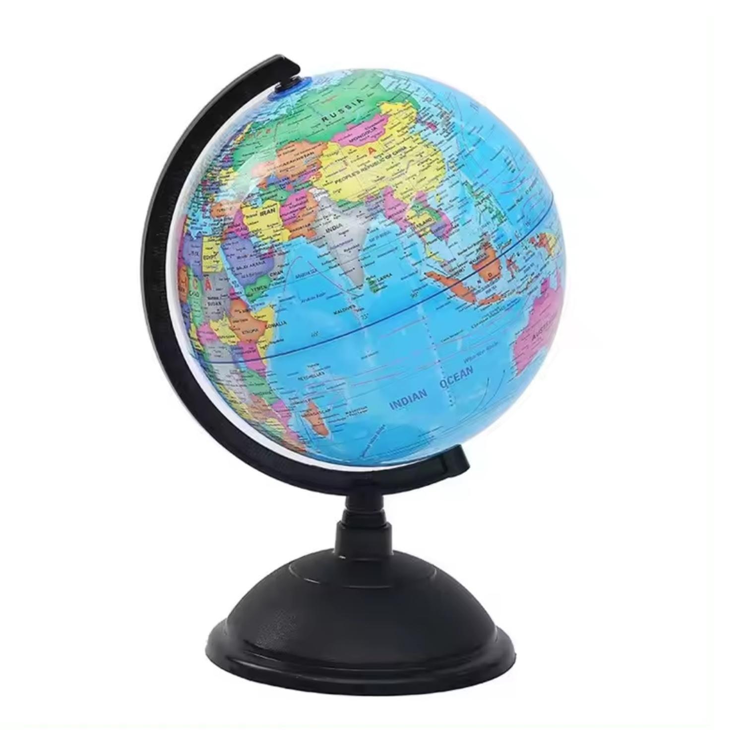 Globo Terráqueo Político Español. 20cm-0