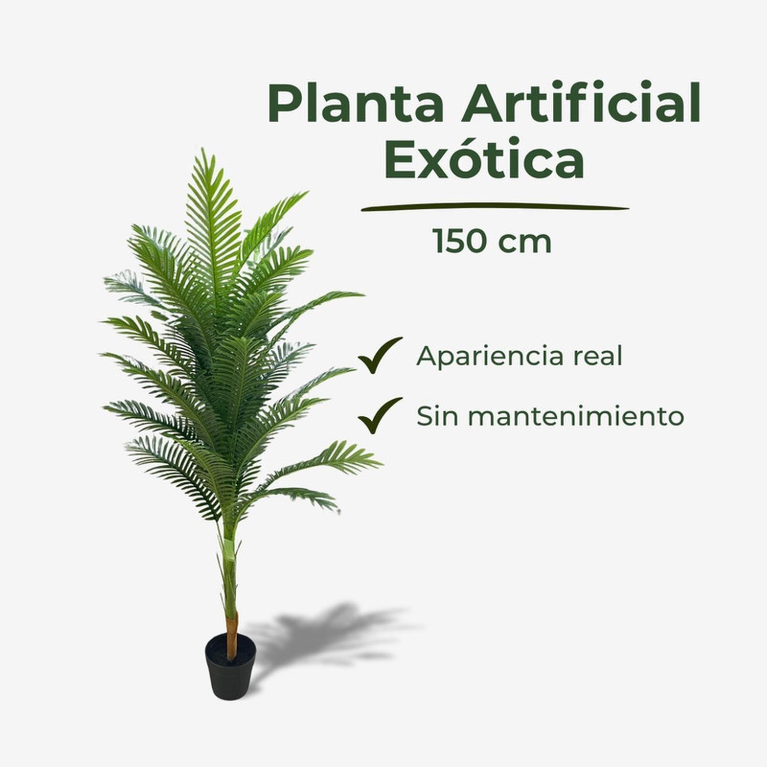 Planta Artificial Palmera Areca Alta 150 cm-2