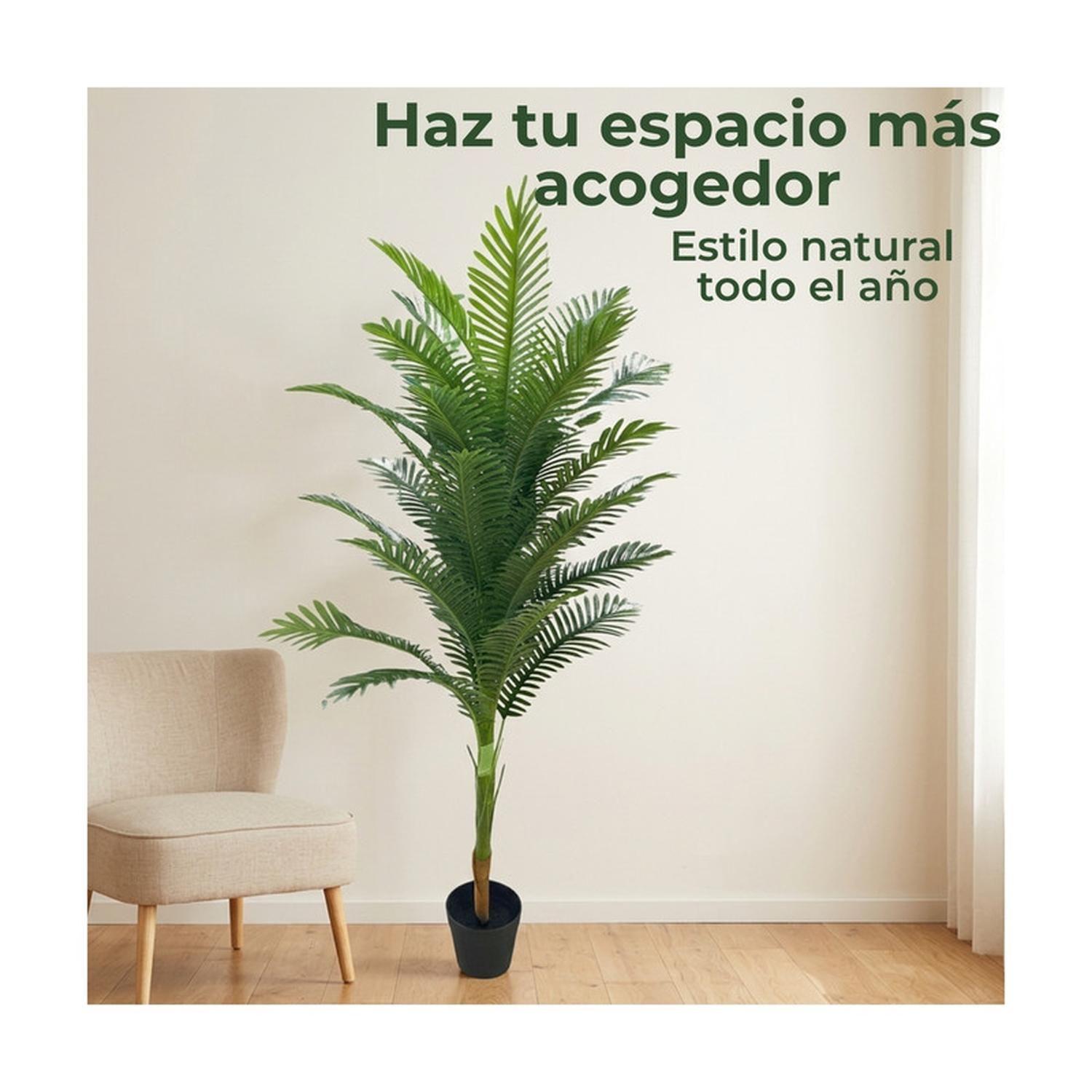 Planta Artificial Palmera Areca Alta 150 cm-5