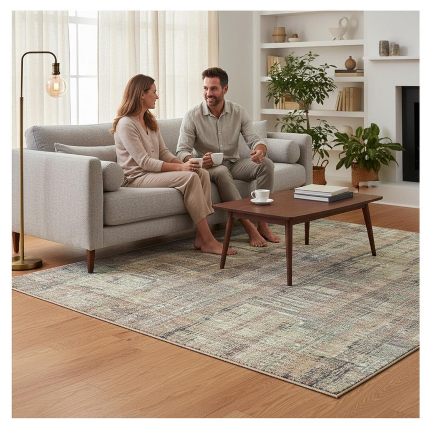 Alfombra Living Sala Estar 120x160 cm Burano-2