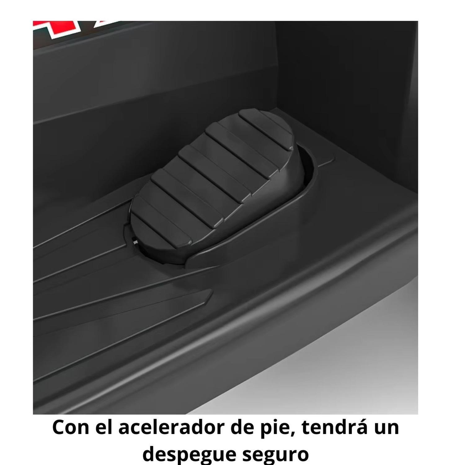 Moto Electrica Bateria Jeep Niño Luces Y Sonido 1166 Rojo-3