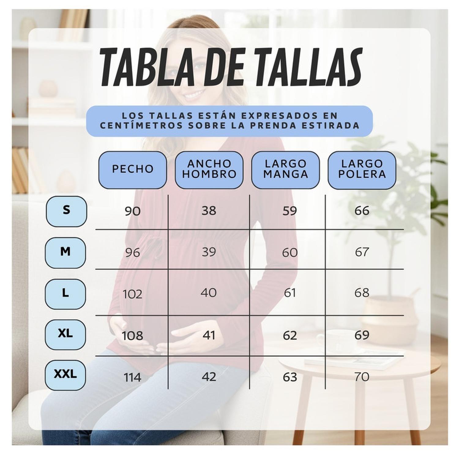 Polera Lactancia Maternidad Manga Larga Vero Negro-8