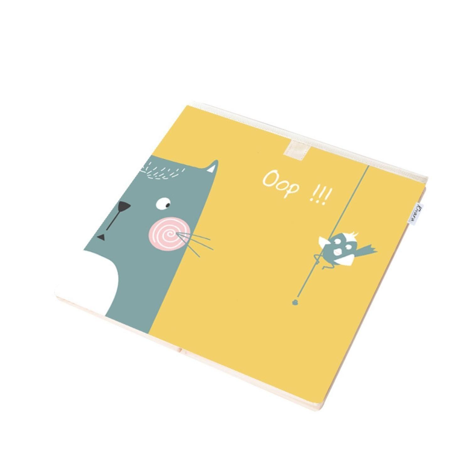 Caja Organizador Juguetes Ropa Infantil Kivara Gato Oop-3