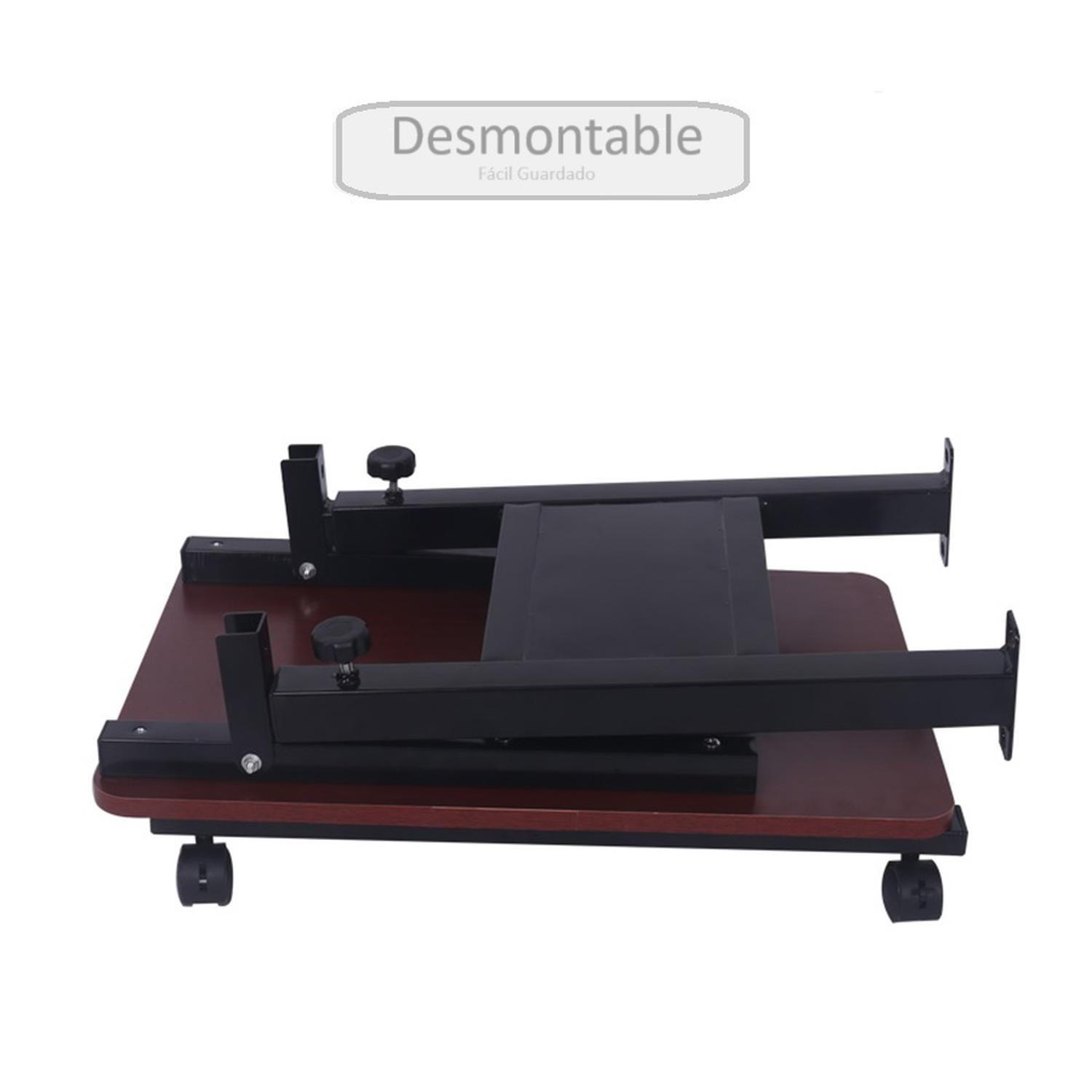 Mesa Plegable Enfermo Cama Carga 60 Kg Altura Ajustable Pc-2
