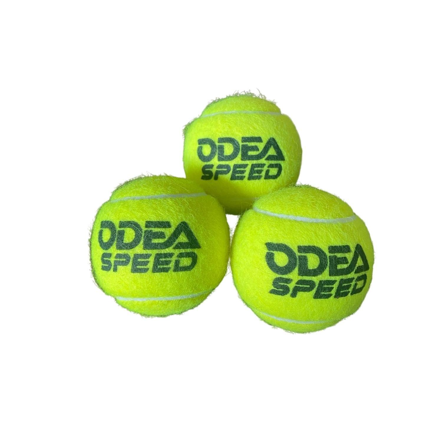 12 Tarros Pelotas de Tenis ODEA SPEED. 3 Pelotas x Tarro.-2