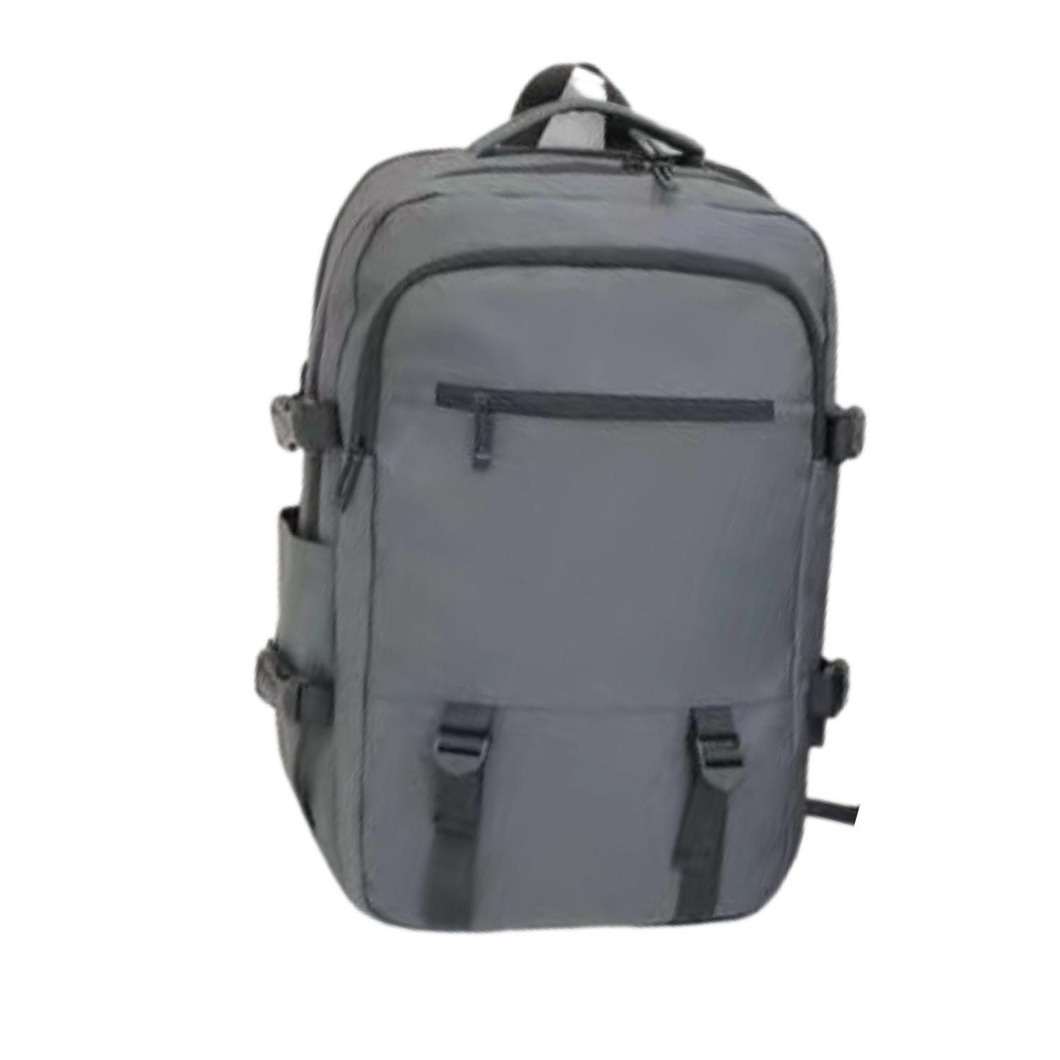 Mochila Viaje/Cabina Notebook Multifuncional 45X35X18 Gris-0